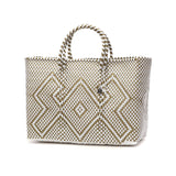 OJO DE MEX トートバッグ かごバッグ レディース A4 大きめ オホ デ メックス 軽量 軽い ブランド かわいい ビニール ビニール製 カゴバッグ 夏 春 メルカドバッグ トート バッグ Plastico CAGO Tote chico