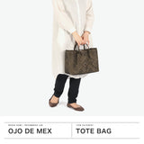 OJO DE MEX トートバッグ かごバッグ レディース A4 大きめ オホ デ メックス 軽量 軽い ブランド かわいい ビニール ビニール製 カゴバッグ 夏 春 メルカドバッグ トート バッグ Plastico CAGO Tote chico