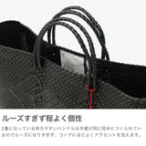 OJO DE MEX トートバッグ かごバッグ レディース A4 大きめ オホ デ メックス 軽量 軽い ブランド かわいい ビニール ビニール製 カゴバッグ 夏 春 メルカドバッグ トート バッグ Plastico CAGO Tote chico