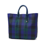 OJO DE MEX トートバッグ かごバッグ レディース 大きめ A4 オホ デ メックス 軽量 軽い ブランド かわいい ビニール ビニール製 紐 カゴバッグ 黒 夏 春 メルカドバッグ トート バッグ Plastico CAGO Tote Regular