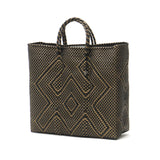 OJO DE MEX トートバッグ かごバッグ レディース 大きめ A4 オホ デ メックス 軽量 軽い ブランド かわいい ビニール ビニール製 紐 カゴバッグ 黒 夏 春 メルカドバッグ トート バッグ Plastico CAGO Tote Regular