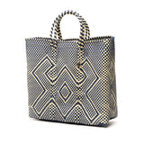 OJO DE MEX かごバッグ ビニール トート オホ デ メックス トートバッグ レディース A4 大きめ バッグ 手編み 軽量 軽い ブランド カゴバッグ 春 夏 メルカドバッグ おしゃれ かわいい ビニール製 Plastico Cago Tote Regular