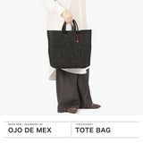 【セール10%OFF】 OJO DE MEX かごバッグ ビニール トート オホ デ メックス トートバッグ レディース A4 大きめ バッグ 手編み 軽量 軽い ブランド カゴバッグ 春 夏 メルカドバッグ おしゃれ かわいい ビニール製 Plastico Cago Tote Regular