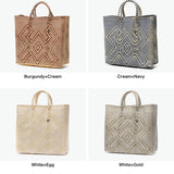 OJO DE MEX トートバッグ かごバッグ レディース 大きめ A4 オホ デ メックス 軽量 軽い ブランド かわいい ビニール ビニール製 紐 カゴバッグ 黒 夏 春 メルカドバッグ トート バッグ Plastico CAGO Tote Regular