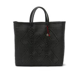 OJO DE MEX トートバッグ かごバッグ レディース 大きめ A4 オホ デ メックス 軽量 軽い ブランド かわいい ビニール ビニール製 紐 カゴバッグ 黒 夏 春 メルカドバッグ トート バッグ Plastico CAGO Tote Regular