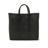 OJO DE MEX トートバッグ かごバッグ レディース 大きめ A4 オホ デ メックス 軽量 軽い ブランド かわいい ビニール ビニール製 紐 カゴバッグ 黒 夏 春 メルカドバッグ トート バッグ Plastico CAGO Tote Regular