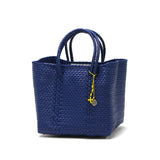 OJO DE MEX トートバッグ レディース  オホ デ メックス トート バッグ かごバッグ カゴバッグ 籠バッグ 軽量 軽い ブランド 小さめ A5 A5サイズ 春 夏 キューブ キューブ型 手編み チャーム付き Plastico Cago Tote Cube