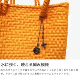 OJO DE MEX トートバッグ レディース  オホ デ メックス トート バッグ かごバッグ カゴバッグ 籠バッグ 軽量 軽い ブランド 小さめ A5 A5サイズ 春 夏 キューブ キューブ型 手編み チャーム付き Plastico Cago Tote Cube