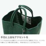 OJO DE MEX トートバッグ レディース  オホ デ メックス トート バッグ かごバッグ カゴバッグ 籠バッグ 軽量 軽い ブランド 小さめ A5 A5サイズ 春 夏 キューブ キューブ型 手編み チャーム付き Plastico Cago Tote Cube