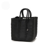 OJO DE MEX トートバッグ レディース  オホ デ メックス トート バッグ かごバッグ カゴバッグ 籠バッグ 軽量 軽い ブランド 小さめ A5 A5サイズ 春 夏 キューブ キューブ型 手編み チャーム付き Plastico Cago Tote Cube