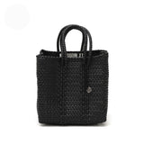 OJO DE MEX トートバッグ レディース  オホ デ メックス トート バッグ かごバッグ カゴバッグ 籠バッグ 軽量 軽い ブランド 小さめ A5 A5サイズ 春 夏 キューブ キューブ型 手編み チャーム付き Plastico Cago Tote Cube