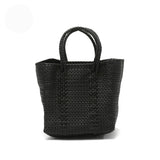 OJO DE MEX トートバッグ レディース  オホ デ メックス トート バッグ かごバッグ カゴバッグ 籠バッグ 軽量 軽い ブランド 小さめ A5 A5サイズ 春 夏 キューブ キューブ型 手編み チャーム付き Plastico Cago Tote Cube