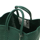 OJO DE MEX トートバッグ レディース  オホ デ メックス トート バッグ かごバッグ カゴバッグ 籠バッグ 軽量 軽い ブランド 小さめ A5 A5サイズ 春 夏 キューブ キューブ型 手編み チャーム付き Plastico Cago Tote Cube