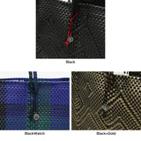 OJO DE MEX トートバッグ レディース  オホ デ メックス トート バッグ かごバッグ カゴバッグ 籠バッグ 軽量 軽い ブランド 大きめ B4 B4サイズ 春 夏 キューブ キューブ型 手編み チャーム付き Plastico Cago Tote Grande