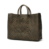 OJO DE MEX トートバッグ レディース  オホ デ メックス トート バッグ かごバッグ カゴバッグ 籠バッグ 軽量 軽い ブランド 大きめ B4 B4サイズ 春 夏 キューブ キューブ型 手編み チャーム付き Plastico Cago Tote Grande