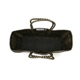 OJO DE MEX トートバッグ レディース  オホ デ メックス トート バッグ かごバッグ カゴバッグ 籠バッグ 軽量 軽い ブランド 大きめ B4 B4サイズ 春 夏 キューブ キューブ型 手編み チャーム付き Plastico Cago Tote Grande