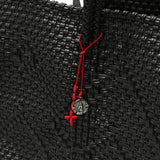 OJO DE MEX トートバッグ レディース  オホ デ メックス トート バッグ かごバッグ カゴバッグ 籠バッグ 軽量 軽い ブランド 大きめ B4 B4サイズ 春 夏 キューブ キューブ型 手編み チャーム付き Plastico Cago Tote Grande