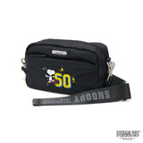 Beg bahu produk luaran untuk wanita lelaki crossbody beg jenama luaran produk beg crossbody ringan kecil zipper kacang koleksi snoopy mini bahu odb030