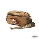 Beg bahu produk luaran untuk wanita lelaki crossbody beg jenama luaran produk beg crossbody ringan kecil zipper kacang koleksi snoopy mini bahu odb030