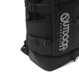 アウトドアプロダクツ リュック メンズ レディース 通学 大容量 OUTDOOR PRODUCTS おしゃれ リュックサック カジュアル スポーツ 男子 女子 高校生 PC A4 B4 通学リュック ブラック 黒 ボックス型 ODA111