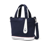 オケル トートバッグ レディース メンズ ファスナー付きミニ 小さめ OKERU バッグ カジュアル おしゃれ かわいい 自立 自立する ブランド シューズバッグ 2WAYトートバッグ 斜めがけ 綿 2WAY TYPE-C OKMG5ST1