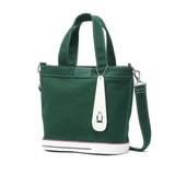 オケル トートバッグ レディース メンズ ファスナー付きミニ 小さめ OKERU バッグ カジュアル おしゃれ かわいい 自立 自立する ブランド シューズバッグ 2WAYトートバッグ 斜めがけ 綿 2WAY TYPE-C OKMG5ST1