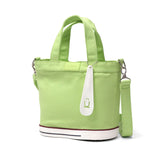 オケル トートバッグ レディース メンズ ファスナー付きミニ 小さめ OKERU バッグ カジュアル おしゃれ かわいい 自立 自立する ブランド シューズバッグ 2WAYトートバッグ 斜めがけ 綿 2WAY TYPE-C OKMG5ST1