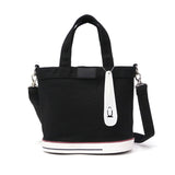 オケル トートバッグ レディース メンズ ファスナー付きミニ 小さめ OKERU バッグ カジュアル おしゃれ かわいい 自立 自立する ブランド シューズバッグ 2WAYトートバッグ 斜めがけ 綿 2WAY TYPE-C OKMG5ST1