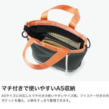 オケル トートバッグ レディース メンズ 小さめ ミニ OKERU バッグ 軽量 ブランド ファスナー付き 肩掛け ショルダー 斜めがけ カジュアル マチ付き 自立 ネオンカラー おしゃれ A5 2WAY TYPE-N2 OKMG5FT1