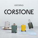 【正規品1年保証】 オルティモ スーツケース Mサイズ oltimo キャリーケース 軽量 TSAロック ストッパー付き ストッパー 旅行 出張 ポリカーボネート サスペンションキャスター 70L CORSTONE OT-0883-62