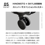【正規品1年保証】 オルティモ スーツケース フロントオープン Mサイズ oltimo キャリーケース 拡張 前開き ワンタッチ式 TSAロック ストッパー付き ストッパー 旅行 出張 60/69L拡張可能 Anetos OT-0918-58