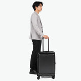 【正規品1年保証】 オルティモ スーツケース フロントオープン Mサイズ oltimo キャリーケース 拡張 前開き ワンタッチ式 TSAロック ストッパー付き ストッパー 旅行 出張 60/69L拡張可能 Anetos OT-0918-58