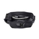 パックセーフ ショルダーバッグ メンズ レディース 斜めがけバッグ pacsafe RFIDセーフ 斜めがけ 小さめ 縦型 ブランド スキミング防止 防犯 旅行 アウトドア 撥水 7L B5 タブレット収納 V ツアークロスボディ