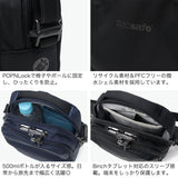 パックセーフ ショルダーバッグ メンズ レディース 軽量 斜めがけバッグ pacsafe 斜めがけ 旅行 ブランド 小さめ 撥水 スキミング防止 RFIDセーフ 防犯 タブレット収納 8inch 5L V コンパニオン クロスボディ