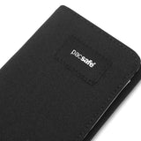 パックセーフ 三つ折り財布 メンズ レディース 財布 ブランド pacsafe コンパクト 黒 小銭入れ カード スリム おしゃれ カジュアル かっこいい 撥水 RFIDセーフ機能 RFIDトライフォールドウォレット