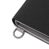 パックセーフ 二つ折り財布 メンズ レディース ブランド pacsafe 財布 小さい 小銭入れなし 薄い コンパクト 黒 カード おしゃれ カジュアル かっこいい 撥水 RFIDセーフ機能 RFIDバイフォールドウォレット