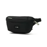 パックセーフ ボディバッグ メンズ レディース 斜めがけバッグ 小さめ pacsafe GO ブランド カジュアル スリングバッグ 斜め掛け 横型 軽量 軽い 撥水 2.5L スキミング防止 RFID 旅行 海外 防犯 スリングパック