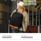パックセーフ リュック メンズ レディース 大容量 軽量 pacsafe バックパック ブランド カジュアル 通勤 ビジネス 軽い A4 B4 出張 旅行 撥水 トラベル 機内持ち込み 盗難防止 34L GO キャリーオンバックパック
