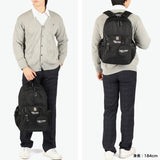 フィリップランバン リュック メンズ レディース おしゃれ 通学 Philip Lumbang 大きめ カジュアル 学生 PC 14インチ ノートPC 高校生 大学生 中学生 男子 女子 28L A4 通学リュック 2層 ポーチ付 PLSR-001