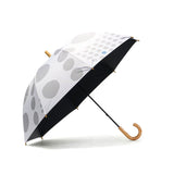 サンキューニプリュスエム 傘 レディース ブランド 392plusm 長傘 軽量 軽い 丈夫 晴雨兼用傘 日傘 雨傘 遮光 遮熱 UVカット 手開き 大人 女性 可愛い かわいい カラー 水玉 親骨55cm maru UV parasol Q270