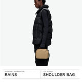 レインズ ショルダーバッグ メンズ レディース 斜めがけバッグ RAINS ブランド おしゃれ かっこいい シンプル 小さめ 小さい ミニ 斜めがけ バッグ 軽量 軽い 撥水 はっ水 耐久性 2.8L 2WAY 2WAYバッグ Box Bag 14100