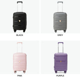 【正規品1年保証】 RICORA スーツケース 機内持ち込み Sサイズ リコラ 軽量 軽い かわいい おしゃれ 静音 キャスター TSAロック 旅行 トラベル キャリーケース キャリー コンパクト 34L 3泊 4泊 INICIO RI1-001