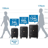 【正規品1年保証】 RICORA スーツケース 機内持ち込み Sサイズ リコラ 軽量 軽い かわいい おしゃれ 静音 キャスター TSAロック 旅行 トラベル キャリーケース キャリー コンパクト 34L 3泊 4泊 INICIO RI1-001