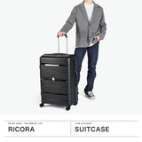 【正規品1年保証】 RICORA スーツケース リコラ 軽量 軽い かわいい おしゃれ 静音 キャスター TSAロック 旅行 トラベル キャリーケース キャリー 大きい 大容量 Lサイズ 104L 10泊 11泊 INICIO RI1-003