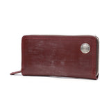 【正規取扱店】 レッドムーン 長財布 メンズ レディース ブランド REDMOON 財布 ラウンドファスナー 大容量 本革 革 レザー ブランド 小銭入れ 高級感 おしゃれ かっこいい コンチョ ロングウォレット 日本製 HANDSOME-ZBD