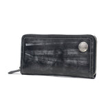 【正規取扱店】 レッドムーン 長財布 メンズ レディース ブランド REDMOON 財布 ラウンドファスナー 大容量 本革 革 レザー ブランド 小銭入れ 高級感 おしゃれ かっこいい コンチョ ロングウォレット 日本製 HANDSOME-ZBD