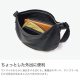 REN ショルダーバッグ メンズ レディース 斜めがけバッグ 小さめ レン 大人 軽量 本革 レザー B5 シンプル カジュアル 小さい ショルダー 山羊革 ファスナー付き おしゃれ bare zipサークルショルダーS 1-11-30640