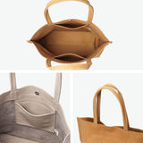 REN トートバッグ レディース レン バッグ 軽量 軽い 革 本革 豚革 ブランド カジュアル きれいめ 上品 シンプル おしゃれ ビジネス 肩掛け トート 横型 日本製 A4 hallie ワイドトートM 1-30-11113