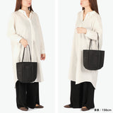 REN トートバッグ レディース 小さめ レン バッグ 軽量 軽い 革 本革 豚革 ブランド カジュアル きれいめ 上品 シンプル おしゃれ 肩掛け トート 縦型 日本製 A5 hallie バケットトート 1-30-20242