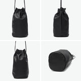 REN ショルダーバッグ レディース レン バッグ カバン 斜めがけ 斜めがけバッグ 軽量 大人 ブランド 小さめ 本革 革 レザー ポシェット 縦型 巾着バッグ ショルダー おしゃれ 日本製 #15 キャニスターボトル 1-15-16201